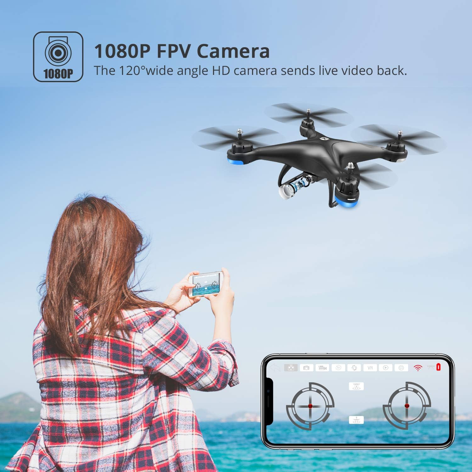 holy stone hs110d fpv rc