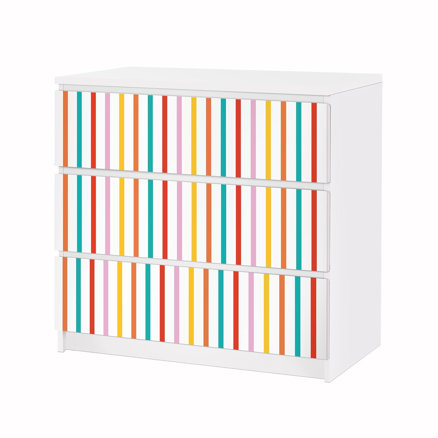 Skin Decal Sticker For Furniture Ikea Malm Dresser 3 X Drawers