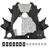 JISKAIAI 74116-TVA-A00 Engine Splash Shield Guard Compatible with Honda Accord 2018 2019 2020 2021 2022 Under Car Splash Shield Lower Cover Board Replace #74116TVAA00