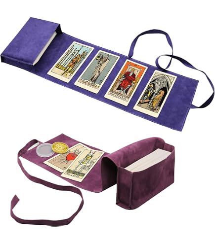 Sac En Velours Pour Cartes De Tarot - 13x18 Cm, Cordon De Serrage, Pour Runes Ou Bijoux