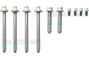 RD-autoparts Rear Subframe Crossmember Bolt Kits for Mercedes Benz C-Class C300 E350 W204 C250 08-14