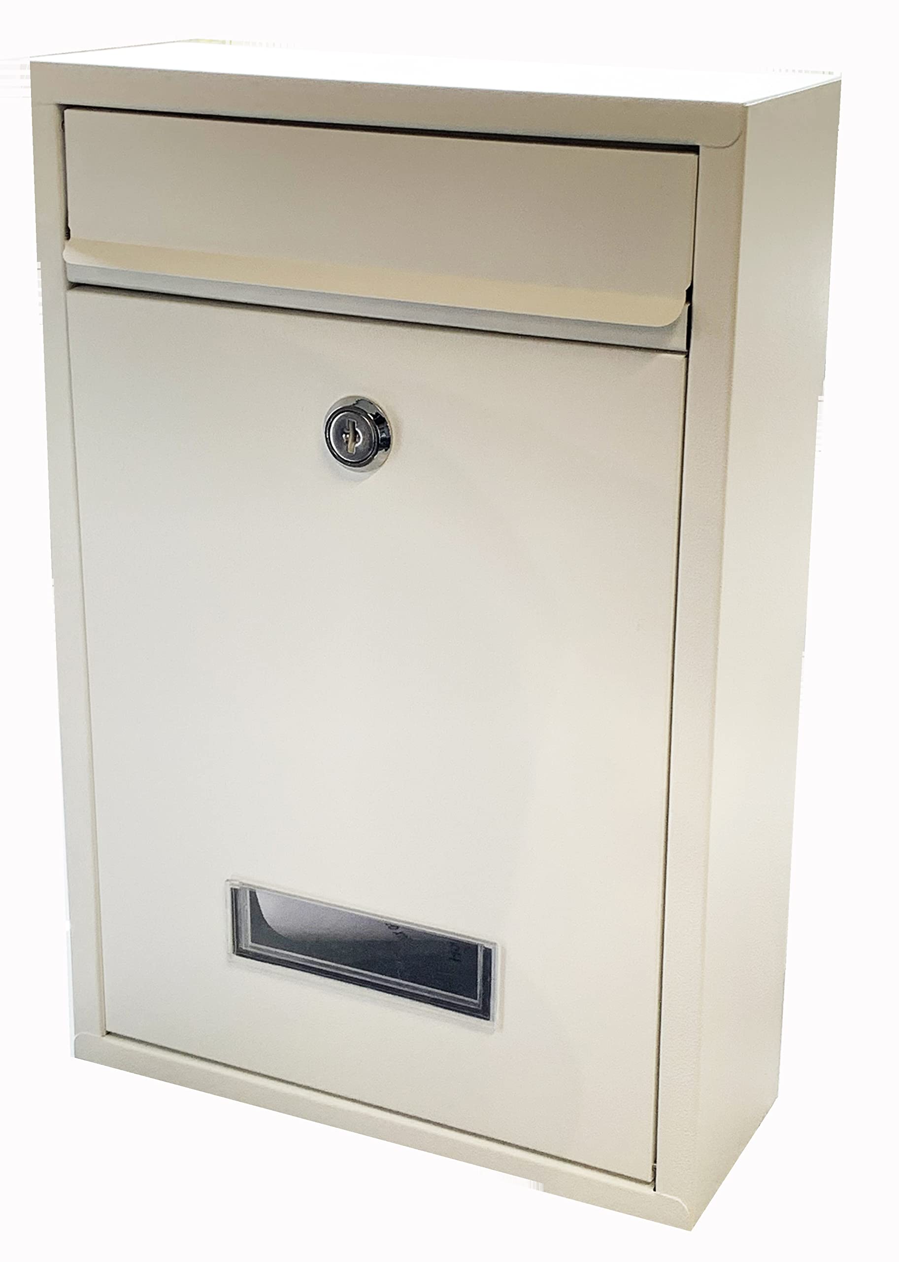 Buckingham Wall Mounted Steel Lockable Mail Box Post Letter Box Water Resistant Premium