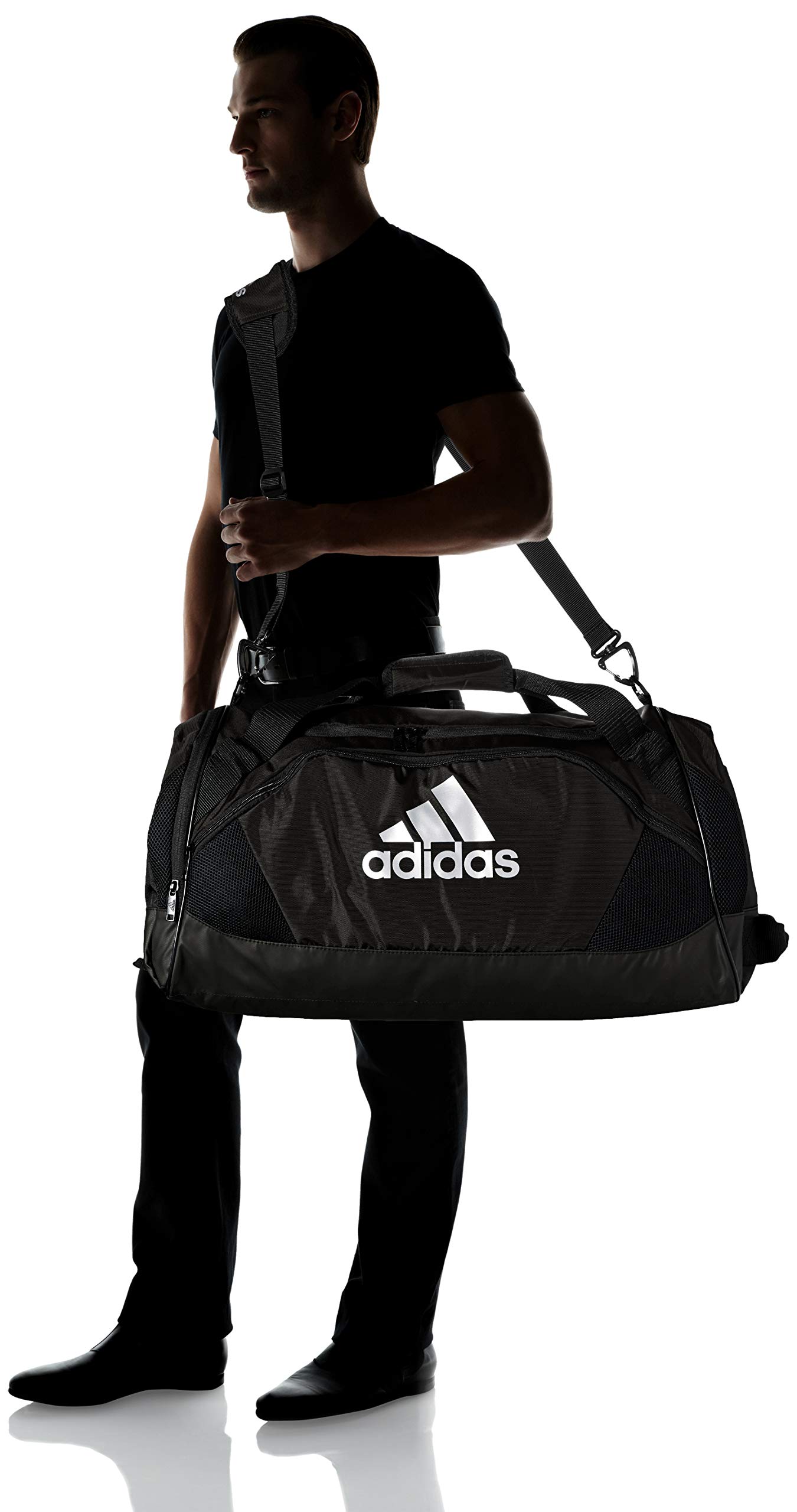 adidas Unisex Team Issue Sports Duffel Bag for Men and Women
