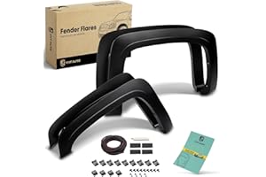 YHTAUTO OE Factory Style Fender Flares Replacement for Chevy Silverado 1500 2007-2013, Silverado 2500HD/3500HD 2007-2014, 6.5