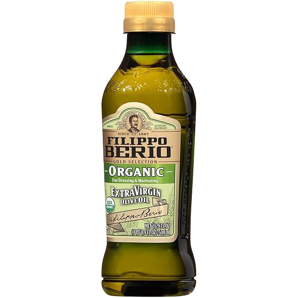 FILIPPO BERIO ORGANIC EXTRA VIRGIN OLIVE OIL 17 OZ (PACK OF 12)