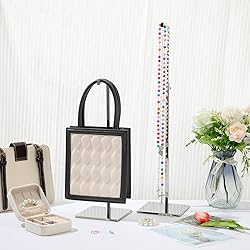 Maitys 4 Pack Purse Display Stands, Adjustable