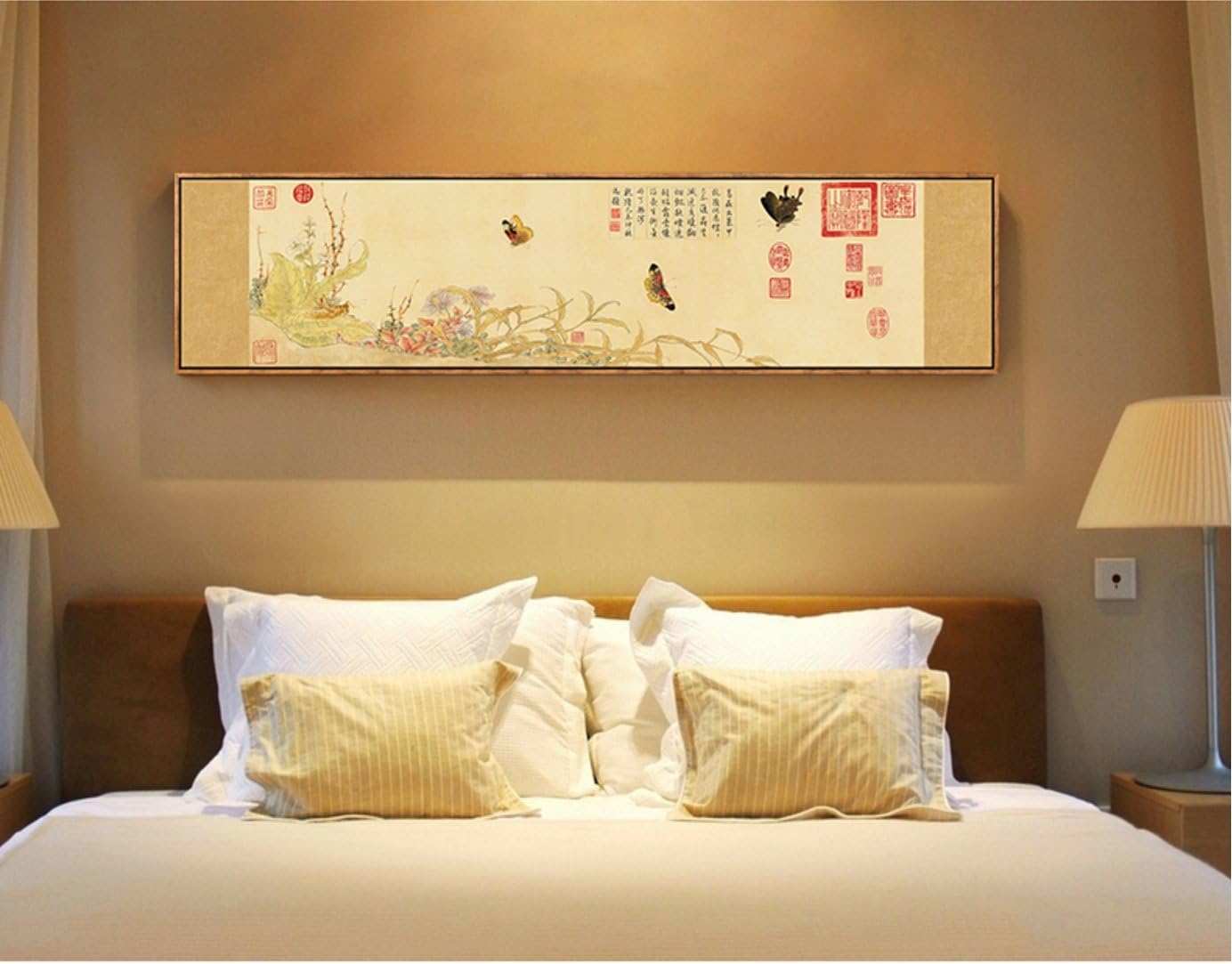ABm Home - Wall Poster, Fine Wall Art, Large Framed Canvas, Super size Wall Picture, 147cm x 37cm x 3cm (Framed Canvas A)