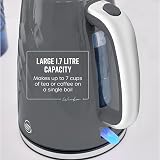 Swan Windsor Rapid Boil Kettle 1.7L 3kW Grey with Removable Filter view 4
