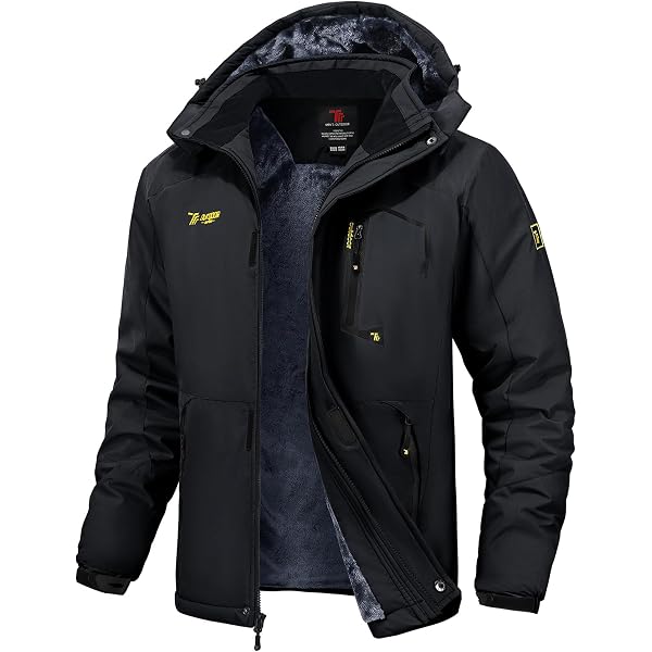 Amazon.com: Jsslaik Men's Thermal Waterproof Windproof Jacket
