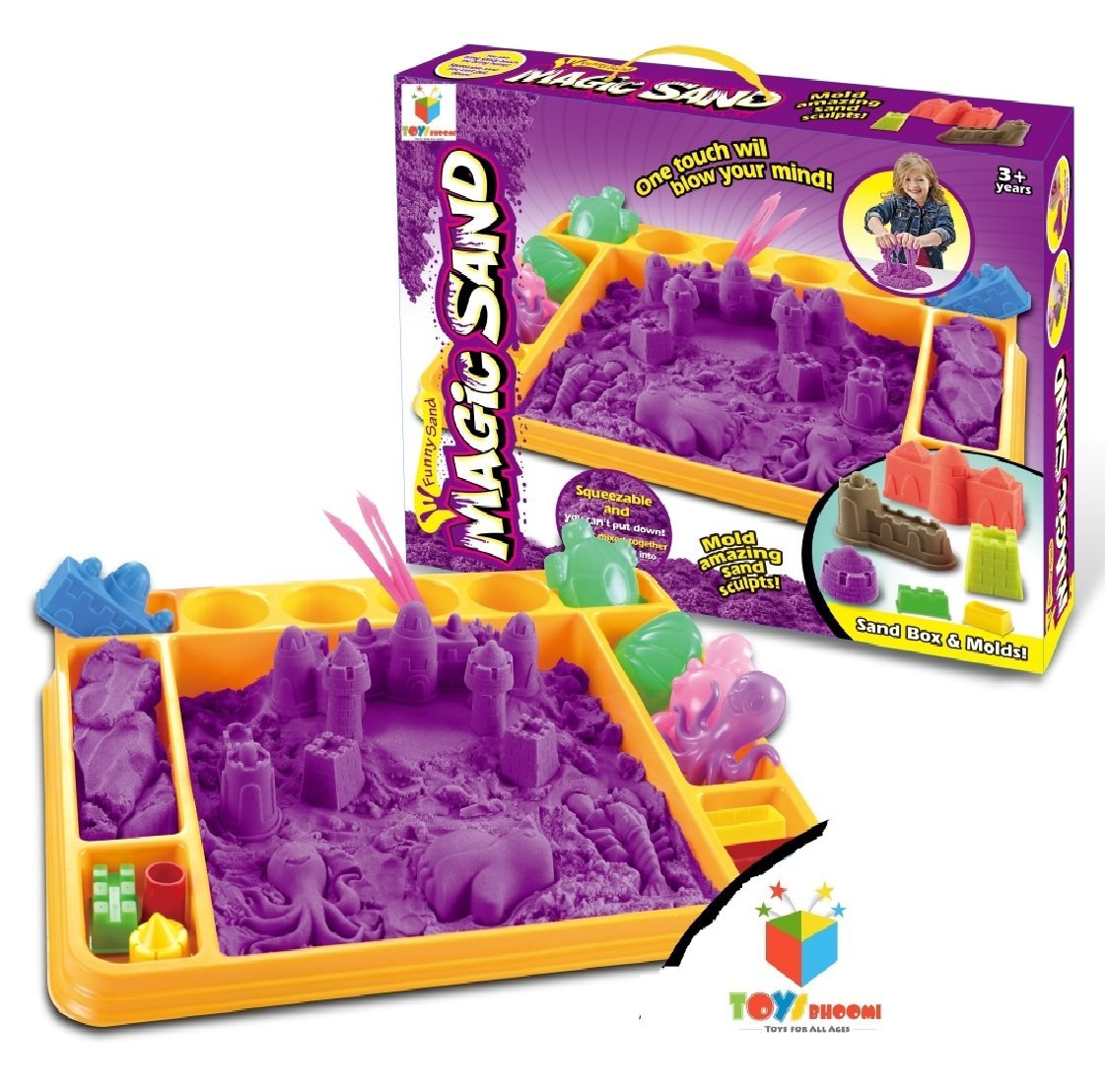 Buy Toys Bhoomi Magic Sand 1.5Kg 
