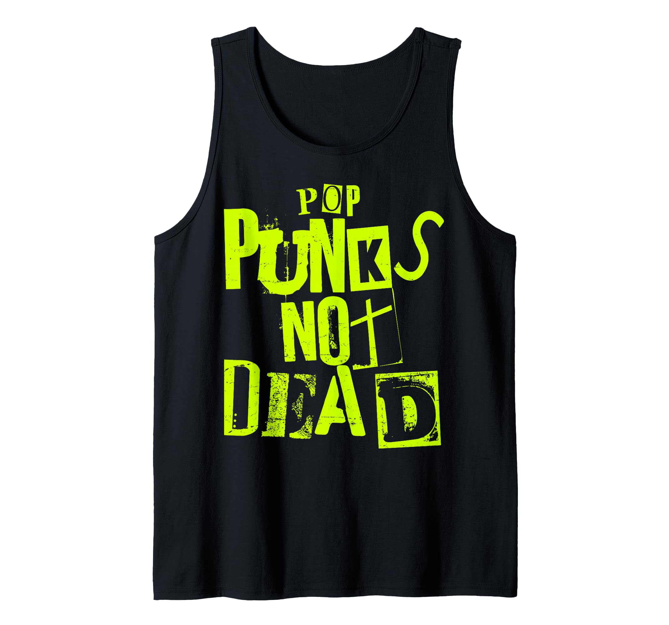 Pop Punks Not Dead - Vintage Grunge - Pop Punk Is Not Dead Tank Top