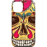 iPhone 15 Sugar Skulls Day Of The Dead Traditional Food Latin Mexico Case