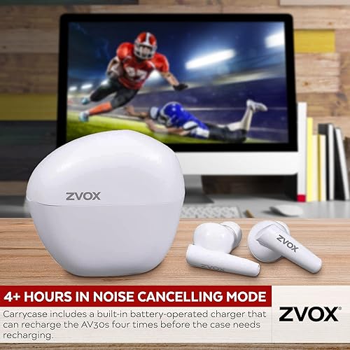 ZVOX True Wireless Earbuds with AccuVoice Technology Voice