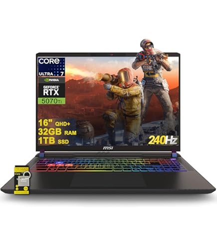 Amazon.com: MSI Vector 16 HX AI Gaming Laptop 16