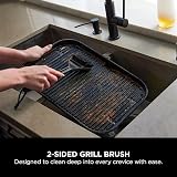 Ninja Woodfire Grill Cleaning Brush Official Hanging Loop Angled Bristles view 4
