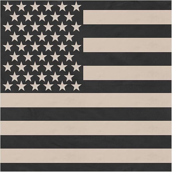 Amazon.com: American Flag Bandana: Novelty Bandanas: Clothing