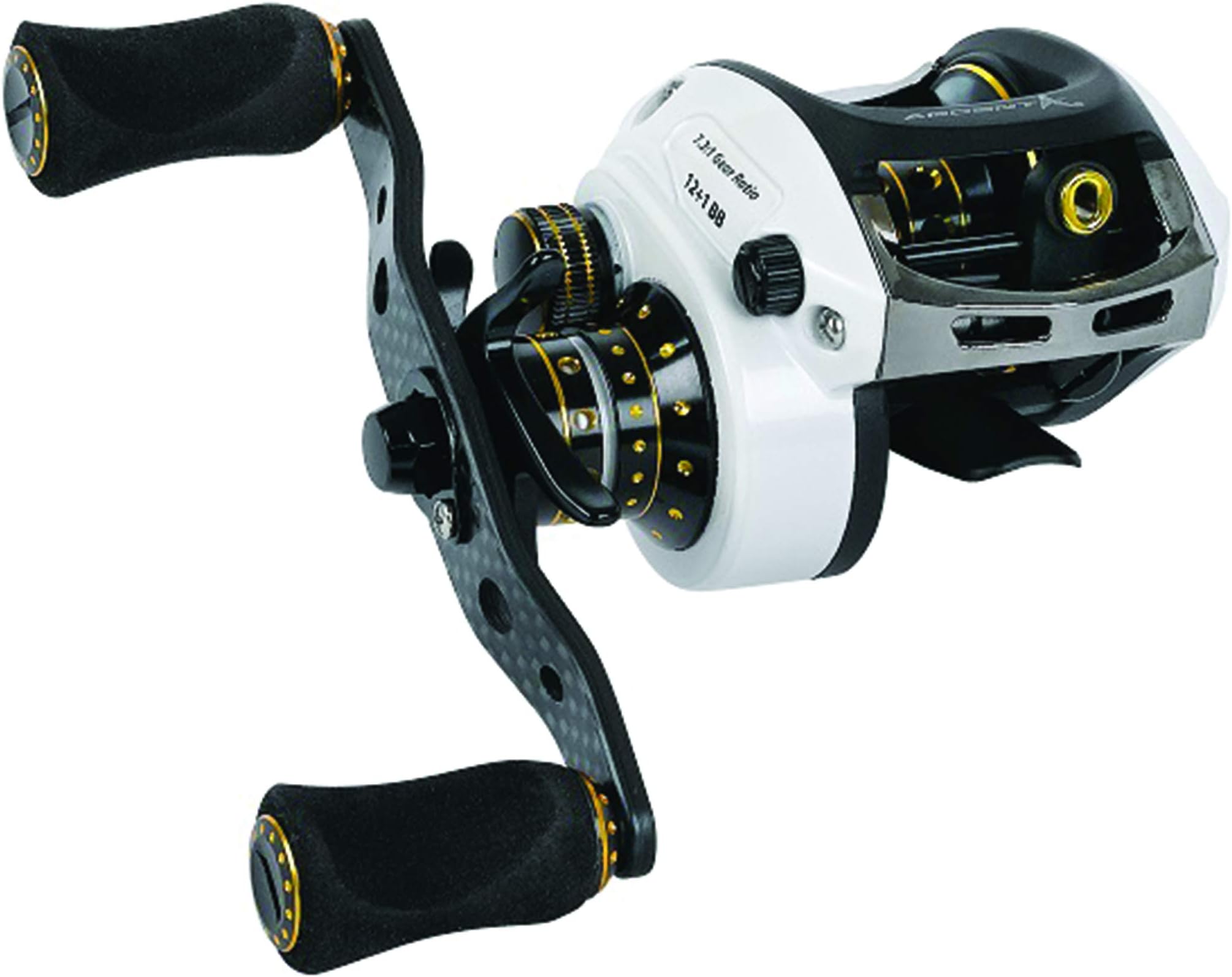 Ardent Apex Grand Fishing Reels / 12+1 Bearings/ Aluminum Frame/ Left-Right Handed Baitcasting Fishing Reel / Smooth Cranking and Casting / 3 Year Warranty Included