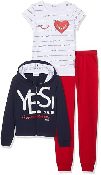 Brums Mädchen Jogginganzug 3er Pack