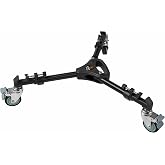 Tether Tools Rock Solid Tripod Roller | Heavy-Duty All-Metal Construction | Secure Versatile Mounting | Professional-Grade Durability | Smooth-Rolling