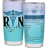 joytumbler Registered Nurse Gifts for Women Registered Nurse Appreciation Week Gifts for Women Tumbler Stainless Steel with Lid 20OZ