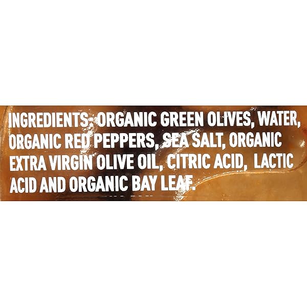 MARIO CAMACHO ORGANIC GREEN OLIVES STUFFED WITH REAL PIMIENTO AND TOUCH OF OLIVE OIL, 6.7 OUNCE (PACK OF 1)