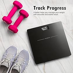 NUTRI FIT Digital Bathroom Scale for Body Weight