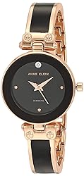 Anne Klein Women's Genuine Diamond Dial Bangle
