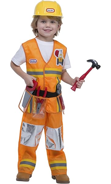 little tikes construction worker costume