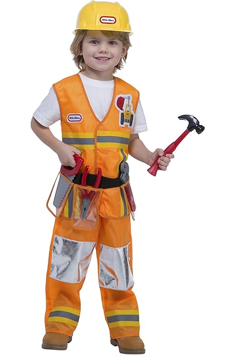 little tikes construction worker costume