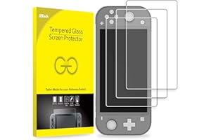 JETech Screen Protector for Nintendo Switch Lite 2019, Tempered Glass Film, HD Clear, 3-Pack