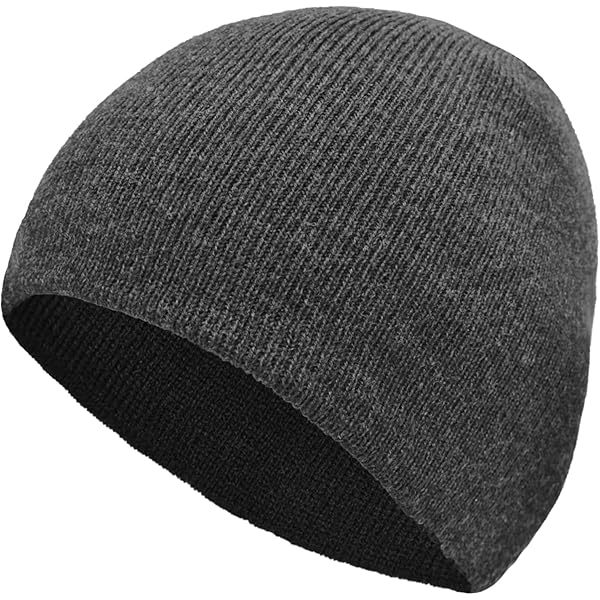 TOP HEADWEAR Reversible Winter Knit Striped Cuffless Skull Cap
