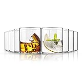 LAVAUX DESIGNS Lowball Drinking Glasses Set of 8