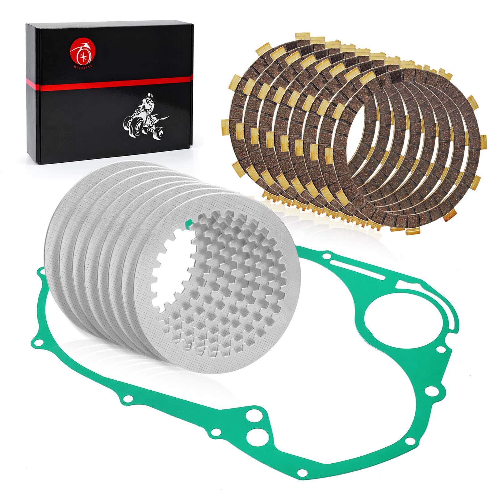 Photo 1 of MOTO1988 Clutch Friction Plates Kit & Gasket For YAMAHA V STAR 1100 XVS1100 1999-2009 5P9-W001G-00-00