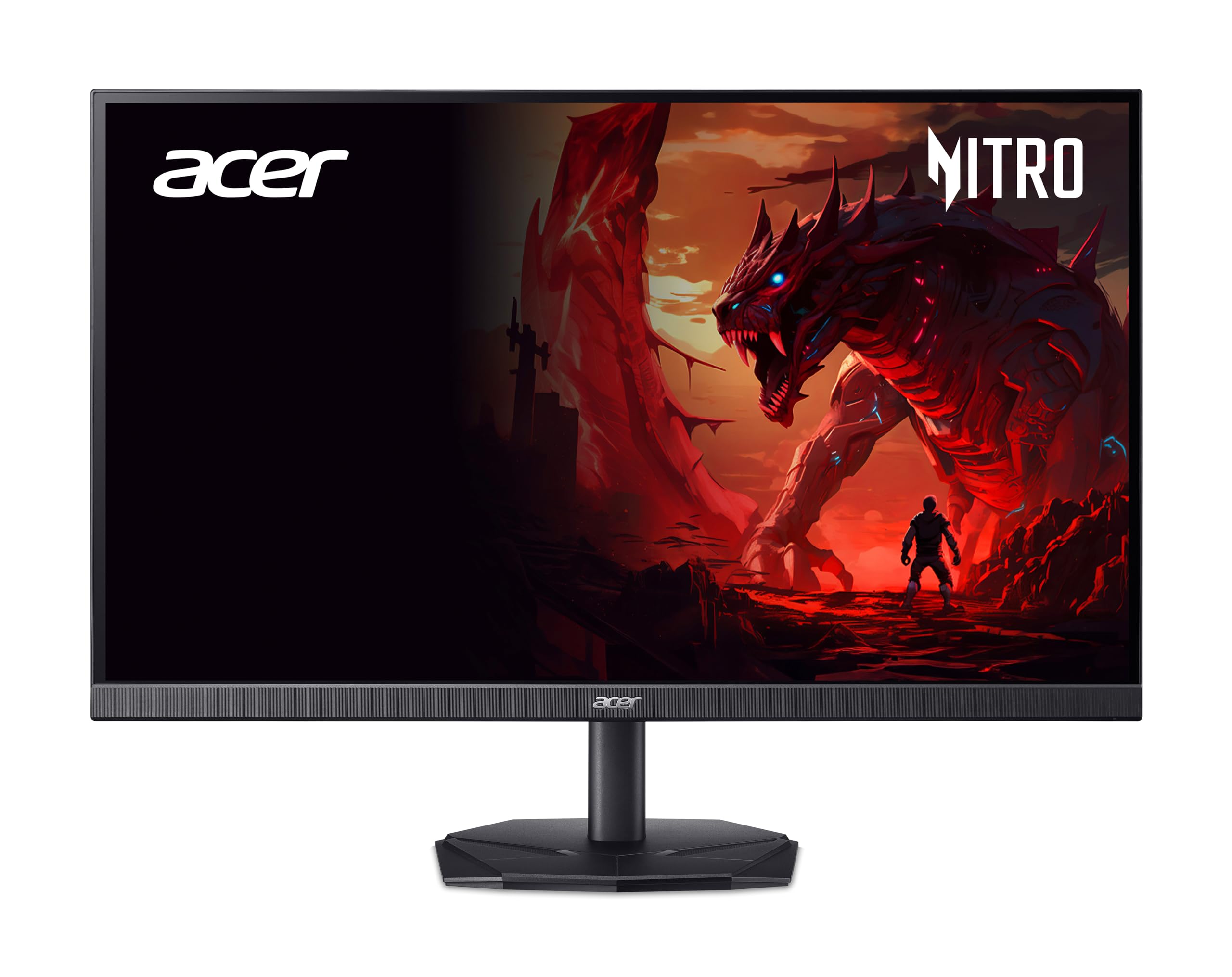 acer Nitro KG242YX1 Gaming Monitor 23.8 Inch (60 cm Screen) Full HD, IPS, 200Hz, 1ms/0.5ms (GTG, Min.), 2xDP 1.4, 2xHDMI 2.0, AdaptiveSync 9