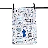 MNIGIU Musical Lover Gift Musical Quotes Dish Kitchen Towel for Theater Fan Housewarming Gift (Mat Towel)