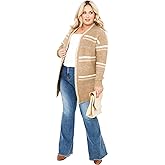 Avenue Womens Skye Stripe Cardigan