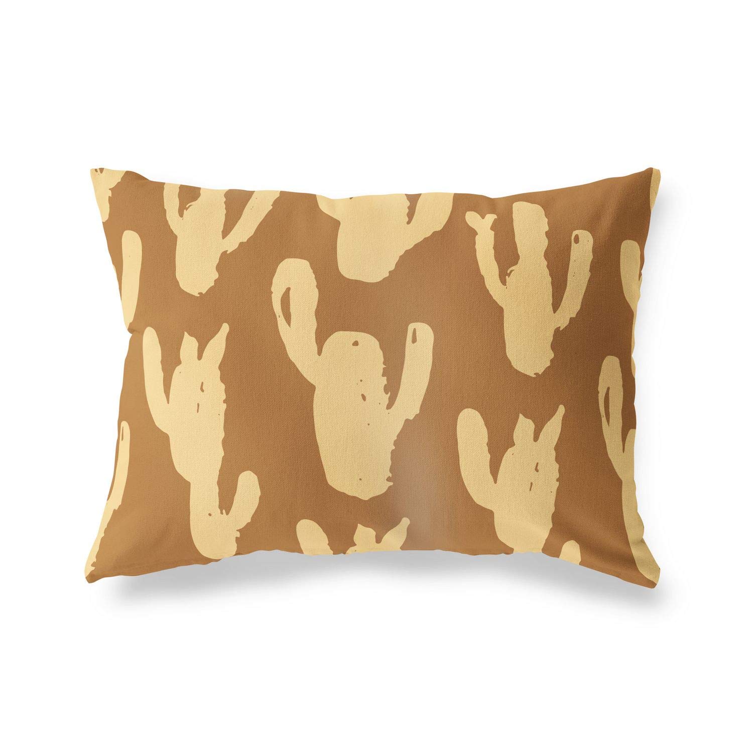 BonaMaison Decorative Cushion Cover, Brown Tones Throw Pillow Covers, Home Decorative Pillowcases for Livingroom, Sofa, Bedroom, Size: 45X60 Cm - Designed and Manufactured in Turkey