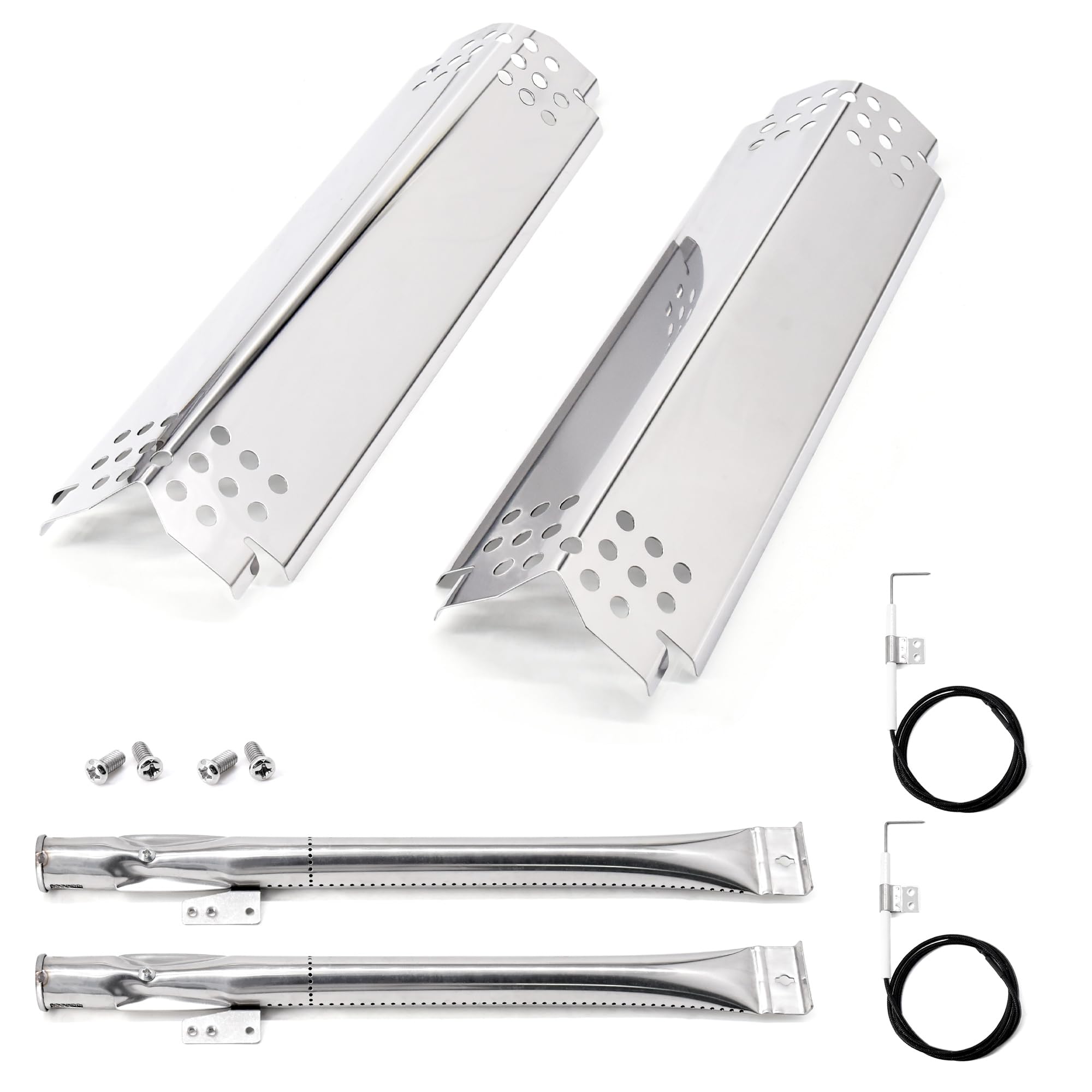 Photo 1 of Hipoilk Grill Replacement Parts for Nexgrill 2 Burner 720-0864M, 720-0864, 720-0864R, Grill Burner Tubes, Heat Plates, Igniters for Nexgrill