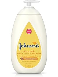 Johnson&rsquo;s Moisturizing Dry Skin Baby Lotion with Shea & Cocoa Butter, 27.1 fl. oz