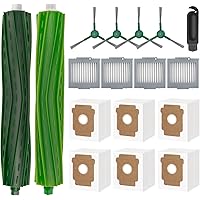 17 Pack Accessories Kit for iRobot roomba max 705 vac/Plus 504 Vac Vacuum Cleaner, Replacement Parts with 6 Dust Bags, 4 Filt