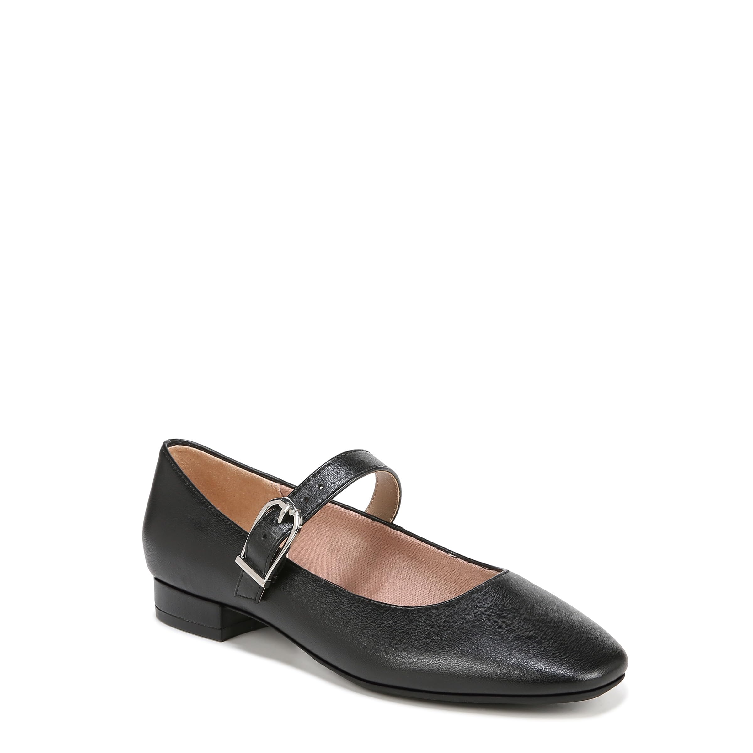 LifeStride Womens Cameo MJ Mary Jane Flats Black 5 M