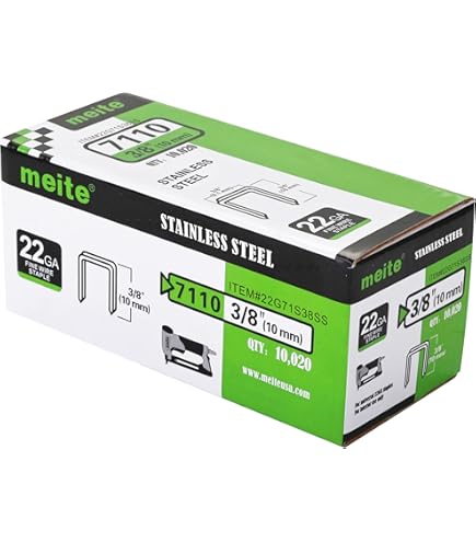 Tacwise 0452 Agrafes Galvanisées de Type 53 / 14 mm, Lot de 5000