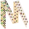 MurierSilk 100% Mulberry Silk Scarf for Women Neck, Handbags,Bags, Purse, Hair Head Ribbon Skinny Scarf Silk Headband Scarf