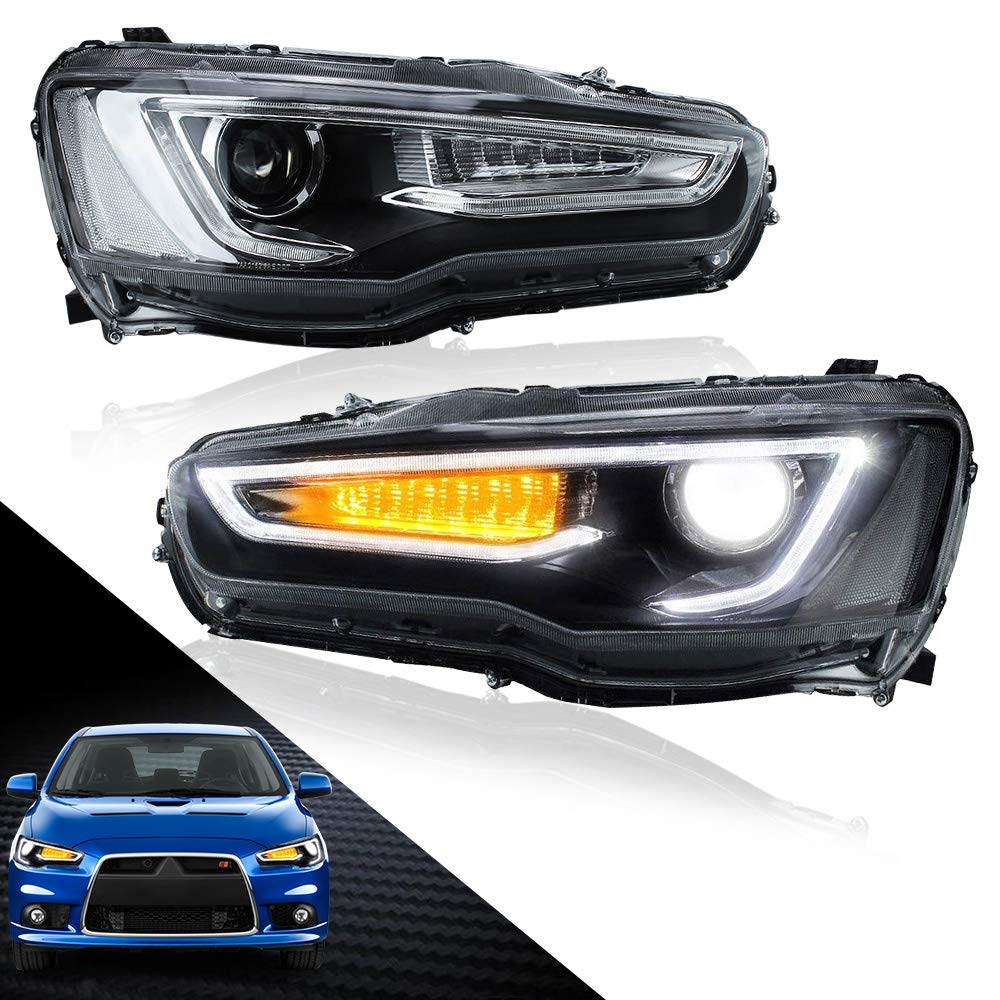 Buy MICROPOWER LED Headlights for Mitsubishi Lancer EVO X 20082018