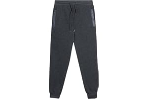 Galaxy by Harvic Boys' Sweatpants - Athletic Fleece Jogger Pants with Zipper Pockets - Size Up for Ideal Fit (Sizes: 8-20)