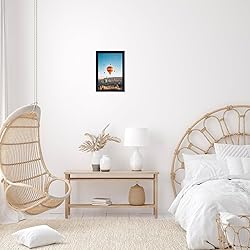 JCJMY 7x10 Picture Frame Black for Wall Hanging or