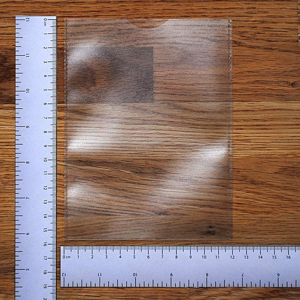 Unpunched Pockets/Job Card Holders/Page Protectors (A6 Pack of 100)