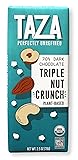 Taza Chocolate Organic Smooth & Crunchy Bars