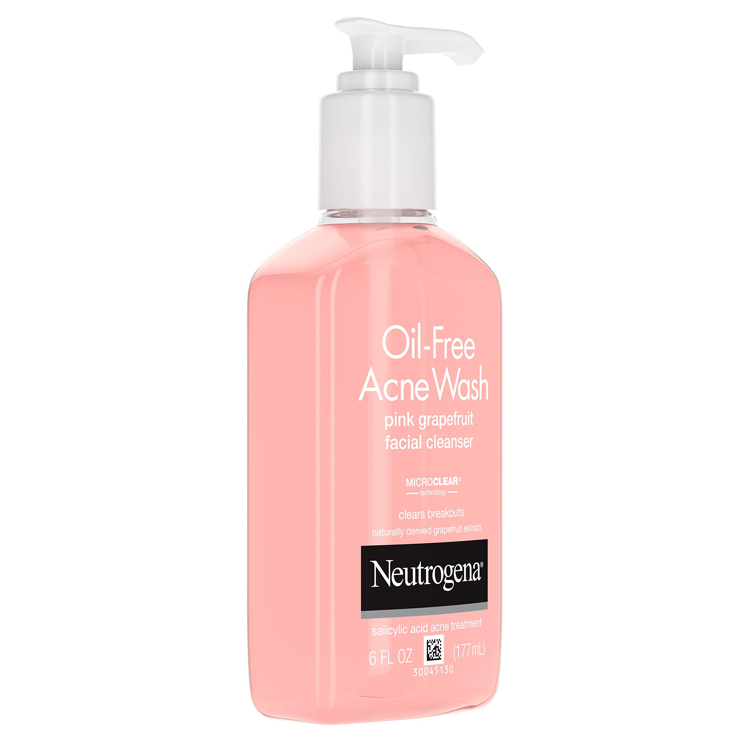 Neutrogena OilFree Salicylic Acid Pink Grapefruit Pore Cleansing Acne