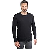 Men's Alpaca Wool Long Sleeve Shirt: 160 Ultralight